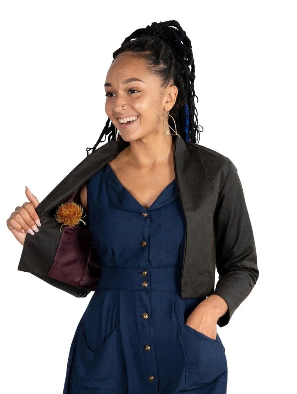 *NEW* Field Day Cropped Blazer Jacket in Waxed Canvas